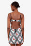 For Love and Lemons Black/Multicolour Lace Floral 'Greta' Mini Dress M