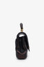 Saint Laurent Brown Iridescent Collège YSL Monogram Leather Bag