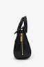 Alexander McQueen Black Leather Mini Studded Heroine Bag with Strap