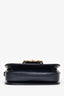 Gucci Brown Corduroy and Leather Trim Horsebit 1955 Small Shoulder Bag