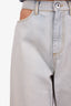 Maison Margiela Blue Denim Cut-out Waist Décortiqué Jeans Size 40