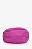 Loewe Fuchsia Lambskin Pleated Bracelet Pouch Shoulder Bag