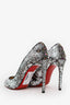 Christian Louboutin Multicolour Sequins Pigalle Pumps Size 39.5