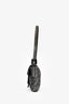 Fendi Grey Fur Crystal Mini Baguette