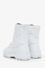 Hermès White Nylon "Fresh" Ankle Boots Size 37