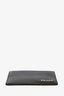 Prada Black Saffiano Leather Logo Card Holder