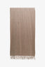 Loro Piana Brown Cashmere Scarf