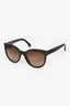Pre-loved Chanel™ Dark Brown Sunglasses