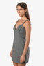 For Love & Lemons Houndstooth 'Bianca' Sleeveless Mini Dress Size S