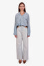 Maison Margiela Blue Denim Cut-out Waist Décortiqué Jeans Size 40