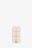 Cult Gaia Ivory Eos Acrylic Clutch