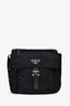Prada Black Nylon Tessuto Messenger Bag