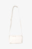 Bottega Veneta White Leather Intrecciato Belt Bag