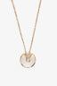 Cartier 18K Gold and MOP Amulette de Pendant Necklace