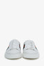 Gucci White Leather Web Bee Ace Sneakers Size 12 Mens
