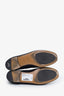 Gucci Black Leather Jordaan Loafers Size 37.5
