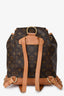 Louis Vuitton 2000 Brown Monogram Canvas Montsouris PM Backpack