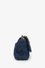 Pre-loved Chanel™ 2019-20 Blue Denim 'Chanel™ 19' Medium Flap Bag