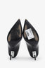 Saint Laurent Black Patent Leather Opyum Pumps Size 39