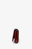 Christian Dior Red Leather J'adior Wallet On Chain