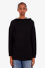 Christian Dior Black Cashmere J'Adior 8 Hooded Sweater Size US 2