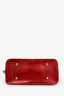 Louis Vuitton Cherry Red Vernis Leather Alma GM Bag