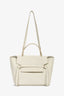 Celine Cream Leather Mini Belt Bag with Strap