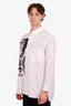 Yohji Yamamoto 20SS Ink Poem Button Down Shirt Size 2 Mens