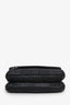 Zadig & Voltaire Black Quilted Leather Rocky Mat Clutch with Chain