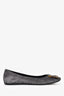 Chaussures plates Roger Vivier en cuir suédé gris à boucle écaille « Belle Vivier », pointure 38,5
