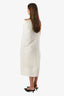 Rick Owens SS 2018 White Draped Dress Size 4