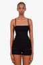 Jacquemus Black Ribbed 'Le Haut Sierra' Tank Top Size 38