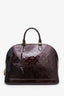 Louis Vuitton 2012 Amarante Vernis Alma GM Top Handle