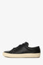 Saint Laurent Black Leather Sneakers Size 35