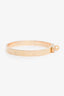 Hermès 18K Rose Gold Diamond Kelly Bracelet