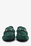 Gucci Green Suede Horsebit Loafers Size 8 Mens