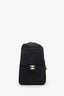 Pre-loved Chanel™ Black Washed Denim Small 25 Bag GHW