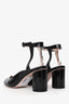 Stuart Weitzman Black Patent Block Heels Size 6