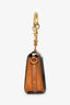 Chloe Brown Leather 'Nile' Bracelet Bag with Strap