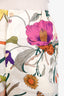 Gucci White/Multi Cotton Floral Print Short Size 44