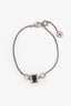 Bvlgari Silver Black Ceramic 'Save the Children' Bracelet