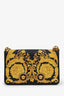 Versace Black/Gold Barocco 'Icon' Shoulder Bag
