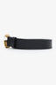 Gucci Black Leather GG Marmont Belt