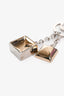 Proenza Schouler Silver Tone PS11 Keychain