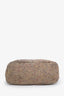 Miu Miu 1999 Brown Wool Top Handle Mini Bag