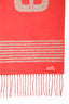 Hermès Pink/Grey Cashmere 'Petite Casaque Coaching' Scarf