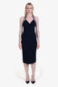 Polo Ralph Lauren Purple Label Ribbed Midi Dress Size 6