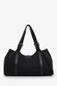 Fendi Black Canvas Zucchino FF Monogram Shoulder Bag