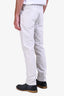 Loro Piana Beige Cotton Straight Leg Jeans Size 34 Men's