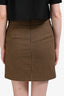 Veronica Beard Brown Houndstooth Mini Skirt Size 6